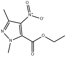 1,3-DIMETHYL-4-NITRO-1H-PYRAZOLE-5-CARBOXYLIC ACID ETHYL ESTER