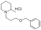 1-(3-Benzyloxypropyl)-2-methylpiperidine hydrochloride Structural