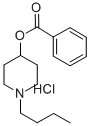 1-Butyl-4-piperidyl benzoate hydrochloride