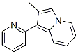 Indolizine, 2-methyl-1-(2-pyridinyl)- (9CI) Structural