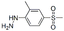 Hydrazine, [2-methyl-4-(methylsulfonyl)phenyl]- (9CI) Structural