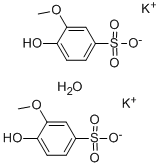 Potassium guaiacolsulfonate hemihydrate Structural