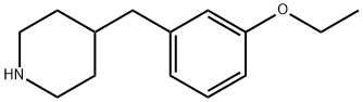 Piperidine, 4-[(3-ethoxyphenyl)methyl]- (9CI) Structural