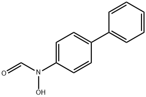 N-hydroxy-4-formylaminobiphenyl Structural