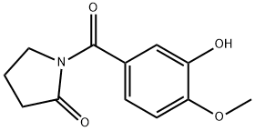 1-(3-Hydroxy-4-methoxybenzoyl)-2-pyrrolidinone