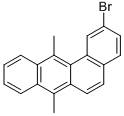 2-bromo-7,12-dimethylbenz(a)anthracene Structural