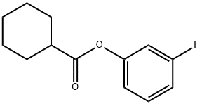 Cyclohexanecarboxylic acid, 3-fluorophenyl ester