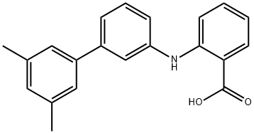 2-(3',5'-DIMETHYL-BIPHENYL-3-YLAMINO)-BENZOIC ACID Structural