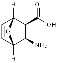 7-?Oxabicyclo[2.2.1]?hept-?5-?ene-?2-?carboxylic acid, 3-?amino-?, (1R,?2S,?3R,?4S)?-?rel- Structural