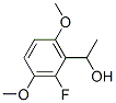 Benzenemethanol, 2-fluoro-3,6-dimethoxy-alpha-methyl- (9CI) Structural