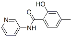 Benzamide, 2-hydroxy-4-methyl-N-3-pyridinyl- (9CI) Structural