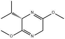 (2S)-(+)-2,5-Dihydro-3,6-dimethoxy-2-isopropylpyrazine Structural