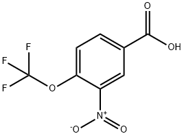 3-Nitro-4-(trifluoromethoxyl)benzoic acid Structural