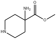 4-Piperidinecarboxylicacid,4-amino-,methylester(9CI)