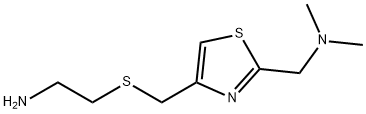 2-(Dimethylaminomethyl)-4-(2-aminoethylthiomethyl)thiazole Structural Picture