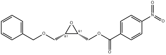 (2R,3S)-(+)-3-(BENZYLOXYMETHYL)OXIRANE-2-METHANOL 4-NITROBENZOIC ACID ESTER Structural