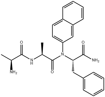 H-Ala-Ala-Phe-βNA Structural