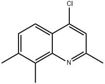 4-CHLORO-2,7,8-TRIMETHYLQUINOLINE Structural