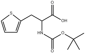 BOC-BETA-(2-THIENYL)-DL-ALA-OH Structural