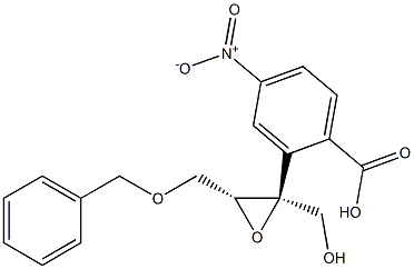 (2S,3R)-(-)-3-(BENZYLOXYMETHYL)OXIRANE-2-METHANOL 4-NITROBENZOIC ACID ESTER Structural