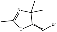 Oxazole, 5-(bromomethylene)-4,5-dihydro-2,4,4-trimethyl- (9CI) Structural