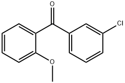 3-CHLORO-2'-METHOXYBENZOPHENONE Structural