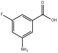 Benzoic acid, 3-amino-5-fluoro- (9CI) Structural