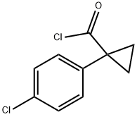 Cyclopropanecarbonyl chloride, 1-(4-chlorophenyl)- (9CI)