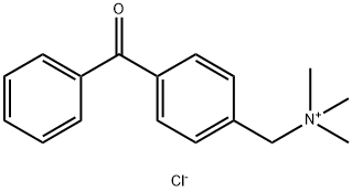 (4-BENZOYLBENZYL)TRIMETHYLAMMONIUM CHLORIDE, 95 Structural