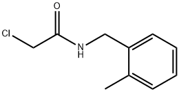 2-CHLORO-N-(2-METHYLBENZYL)ACETAMIDE Structural