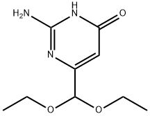 2-AMINO-6-(DIETHOXYMETHYL)-4(1H)-PYRIMIDINONE Structural