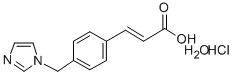 OZAGREL HYDROCHLORIDE HYDRATE,OZAGREL HCL,OZAGREL HYDROCHLORIDE,Ozagrel  hydrate  hydrochloride