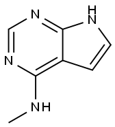 N-METHYL-7H-PYRROLO[2,3-D]PYRIMIDIN-4-AMINE Structural