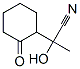 Cyclohexaneacetonitrile,  -alpha--hydroxy--alpha--methyl-2-oxo-