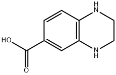 1,2,3,4-TETRAHYDRO-QUINOXALINE-6-CARBOXYLIC ACID Structural