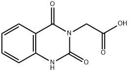 3-CARBOXYMETHYL-QUINAZOLINE-2,4-DIONE Structural