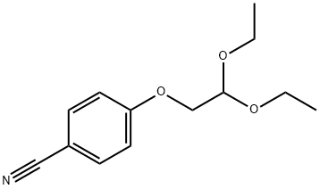 4-(2,2-DIETHOXY-ETHOXY)-BENZONITRILE Structural