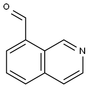 ISOQUINOLINE-8-CARBALDEHYDE Structural