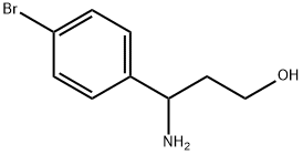 3-Amino-3-(4-bromophenyl)propan-1-ol Structural