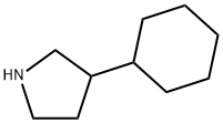 3-CYCLOHEXYL-PYRROLIDINE Structural