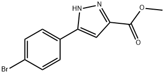 METHYL 3-(4-BROMOPHENYL)-1H-PYRAZOLE-5-CARBOXYLATE