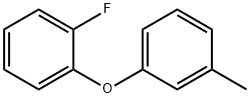 M-(2-FLUOROPHENOXY)TOLUENE Structural