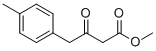 3-OXO-4-P-TOLYL-BUTYRIC ACID METHYL ESTER Structural