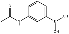 3-Acetamidophenylboronic acid Structural