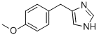 4-(4-METHOXY-BENZYL)-1H-IMIDAZOLE Structural