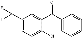 2-CHLORO-5-(TRIFLUOROMETHYL)BENZOPHENONE Structural