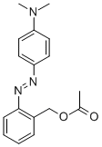 2-((4-(Dimethylamino)phenyl)azo)benzenemethanol, acetate ester Structural