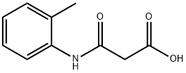 3-[(2-METHYLPHENYL)AMINO]-3-OXOPROPANOIC ACID Structural