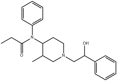 Ohmefentanyl Structural