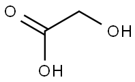 Glycolic acid Structural Picture